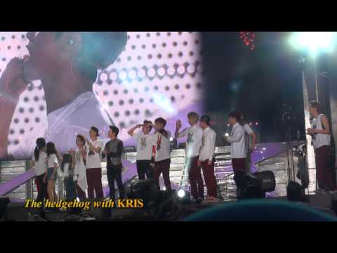 [刺猬站独家视频] 131019 SMTOWN IN BEIJING ending focus KRIS