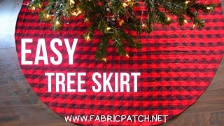 Easy Tree Skirt