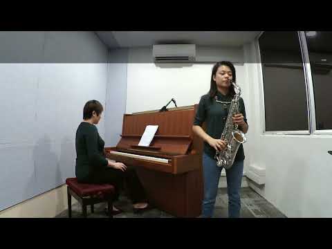 A Sax ABRSM Grade 1 from 2022, C3 Saint Saens L’elephant, arranged by Blackwell