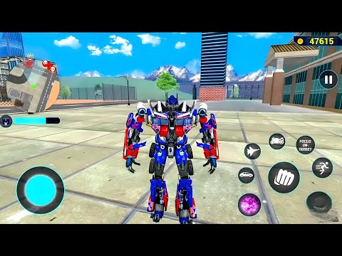Optimus Prime Multiple Transformation Jet Robot Car Game 2020 - #1 Android Gameplay