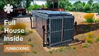 Uber driver saves money to build hand-cranked Expandable Home