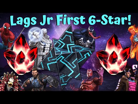 Lags Jr First 6-Star Crystal Opening! NO WAY! 5* Crystals! - Marvel Contest of Champions