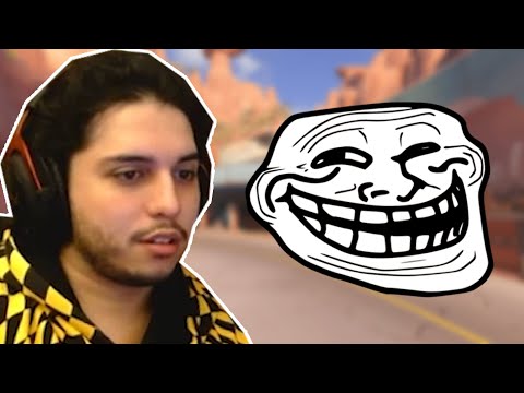 MY TEAM IS TROLLING (Overwatch)