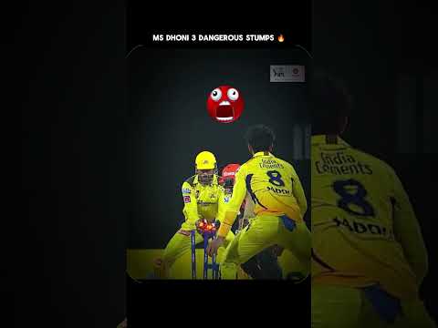 Ms Dhoni 3 Dangerous Stumping 💥