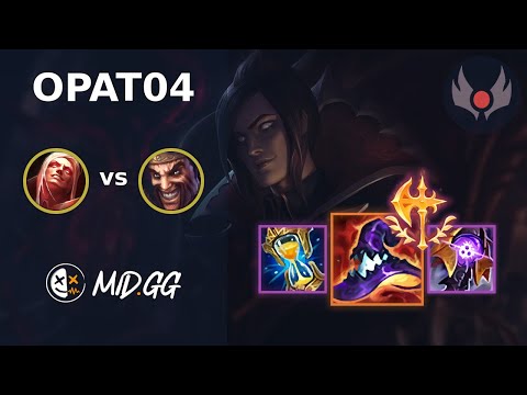 MID.GG: [ Opat04 ] Vladimir BOT vs Draven | EUW GRANDMASTER | LOL Season 2025