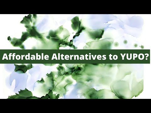 Alcohol Ink - Cheaper Alternatives to Yupo Paper? | Budget Friendly Alcohol Ink Paper
