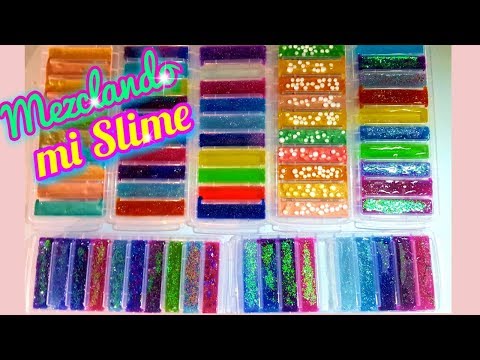 Mezclando mi coleccion de SLIME