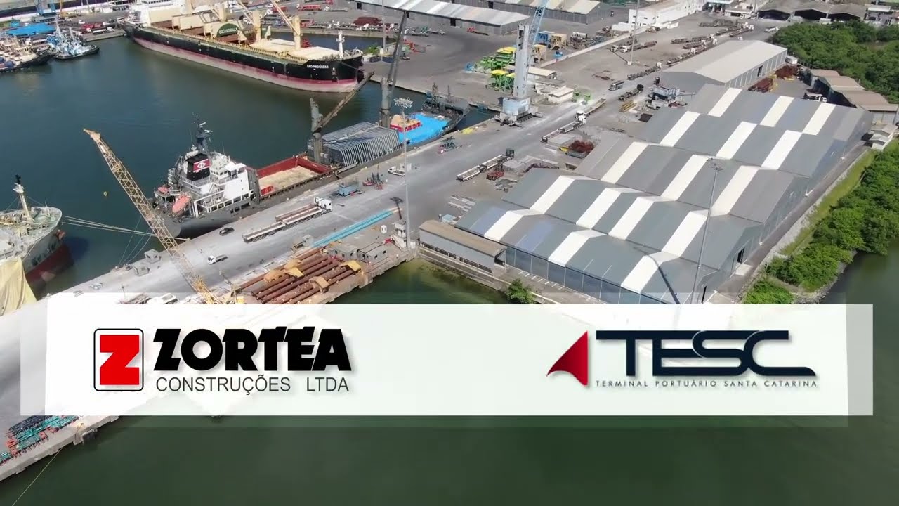 Timelapse - Obra ON 933 TESC (São Francisco do Sul/SC)