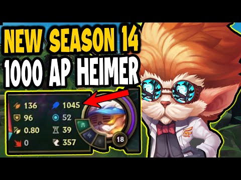 I can't believe I got 31 KILLS with Heimerdinger....these new items are beyond broken..