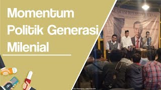 Pemuda-pemudi Milenial Jabodetabek: Generasi Milenial Harus Terlibat Momentum Politik