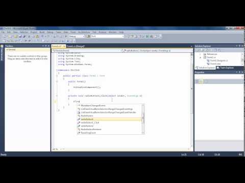 Click Event In C NET Tamil
