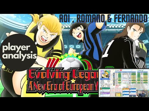 Aoi, Romano & Fernando Analysis - Captain Tsubasa : Dream Team (16.10.2020)