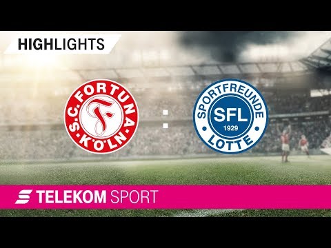 Fortuna Köln - Sportfreunde Lotte | Spieltag 8, 18/19 | Telekom Sport
