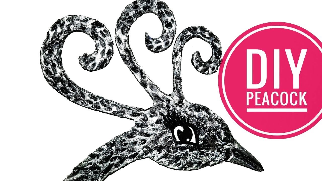 DIY Peacock Decorations /DIY peacock wall decor