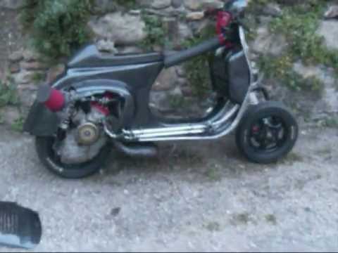 comment demonter fourche vespa