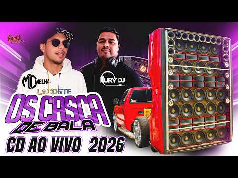DANCE REMIX  CD OS CASCA DE  BALA 2026 AO VIVO IURY DJ E MC MELK
