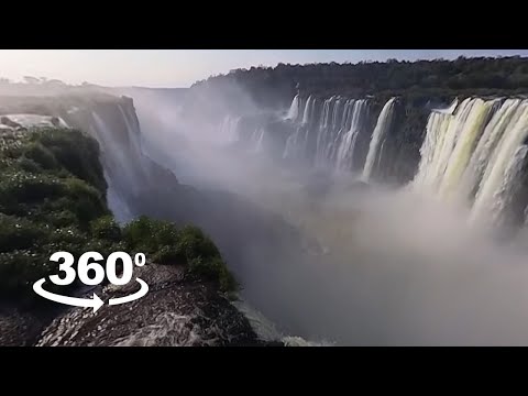 360 view of the Cataratas del Iguazú.