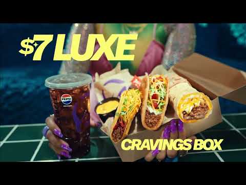 Taco Bell $7 Luxe Box | Ultimate Value Meal | Delicious TV Commercial #tvcommercials #tacobell