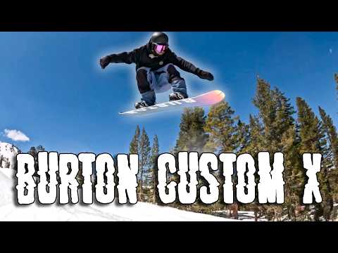 I Tested Burtons STIFFEST Snowboard | Custom X Review