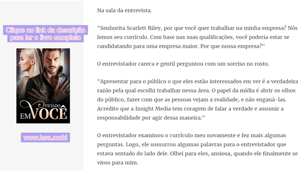 Viciado em Você Charles e Scarlett | Capítulo 6 Um tigre sem dentes | LIVRO MAIS VENDIDO DE 2022