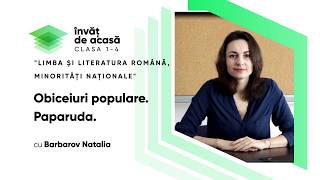 "Obiceiuri populare. Paparuda"