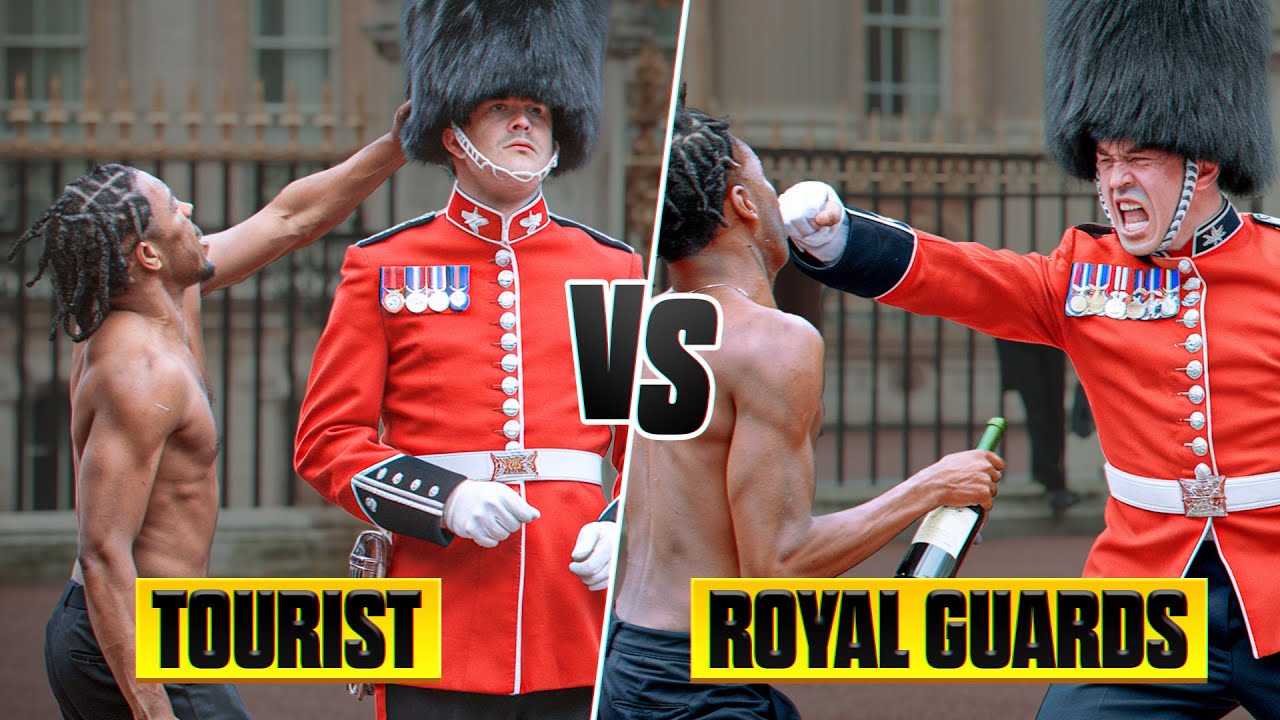 Shocking Moments: Royal Guards vs. Disrespectful Tourists !!