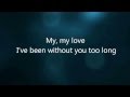 My, My Love by: Joshua Radin - Lyrics 