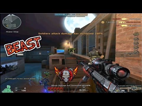 Crossfire - 2.0 Gameplay (Rooftops HMX) Barrett Obsidian Beast *VIP*