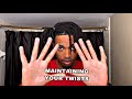How To Maintain Your Two Strand Twists Moisture LCO Method