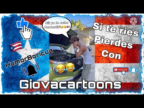 😂Si te ries pierdes con giovacartoons🤣(9 minutos de puro humor puertorriqueño🇵🇷)