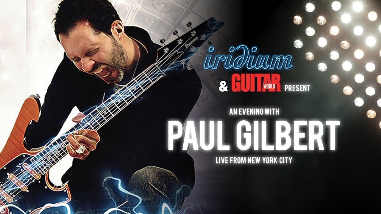 Paul Gilbert Live from The Iridium NYC 9.27.18 - YouTube