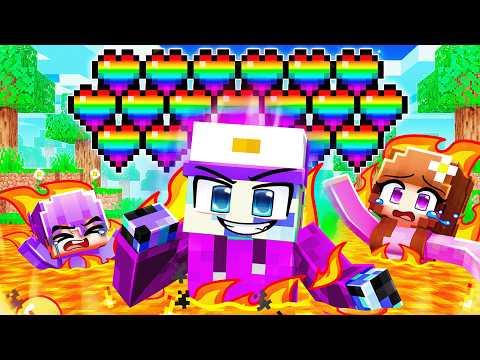I Pranked My Friends with 1,000,000 OP HEARTS in Minecraft!