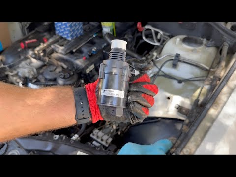 Replacing the Auxiliary Water Pump on a 2005 BMW X5 E53 (INPA Error Code 0x001E)
