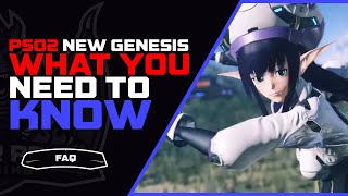 PSO2 NGS What You Need to Know | New Player FAQ