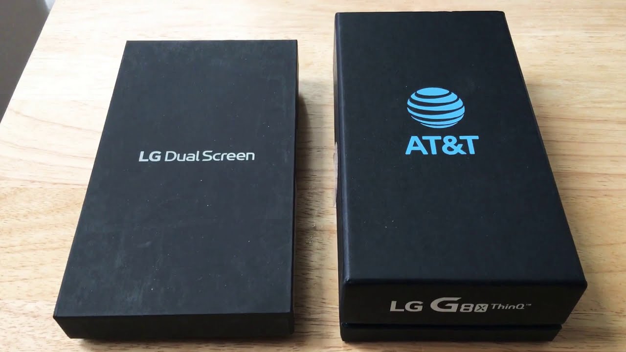 LG G8x ThinQ Dual Screen AT&T 5Ge Kit Overview & Unboxing 11-12-19