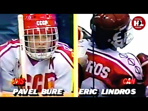 04.01.1991. МЧМ. (HD) Канада - СССР | 1991. World U20 Champ. Canada - USSR. 01/04/1991