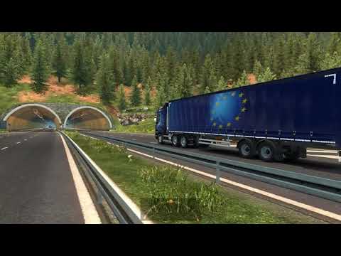 Euro Truck Simulator 2 Timelapse #1 | Vaduz (FL) to Maribor (SLO) | Promods Map