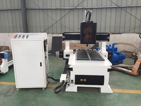 Small CNC Router Machine with Automatic Tool Changer (ATC)