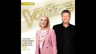 Chloe Kohanski &amp; Blake Shelton | You Got It | Studio Version | The Voice 13