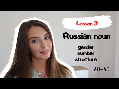 Lesson 3 | Russian Nouns Explained: Gender, Number & Animacy #russianforbeginners