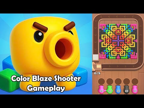 Color Blaze Shooter Game Gameplay - YouTube