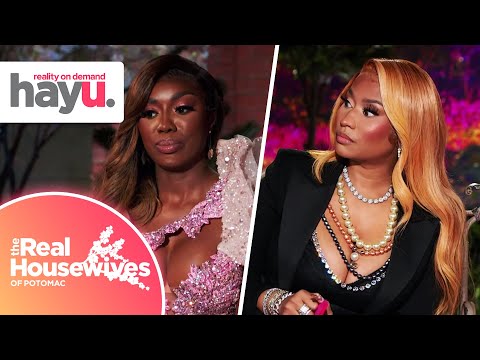 Nicki Minaj Grills Wendy Osefo | Season 6 | Real Housewives Of Potomac