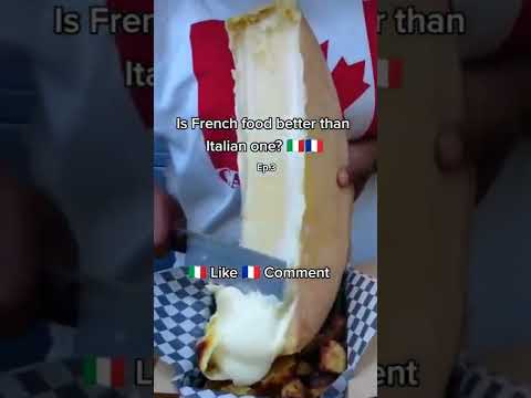 French food vs Italian food 😳 #shorts