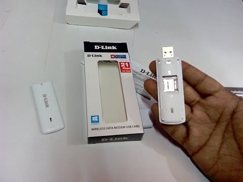 Unboxing of Wireless Data Card USB Dongle