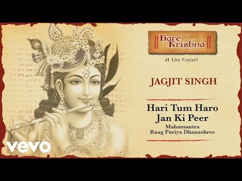 Hari Tum Haro Jan Ki Peer - Live Concert | Jagjit Singh Bhajans