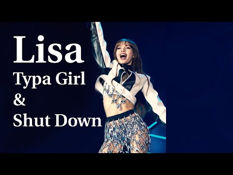 230422 BLACKPINK Lisa - Typa Girl & Shut Down Fancam Coachella Weekend 2