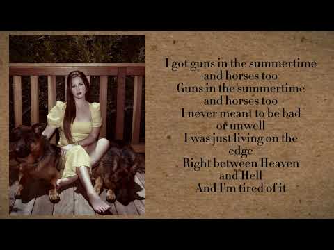 Lana Del Rey - Living Legend (Lyrics)