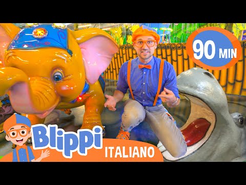 Blippi alla scoperta degli animali della giungla | Blippi | Moonbug Kids - Cartoni Animati