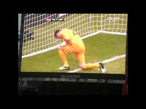 Euro 2012: Strefa kibica w Warszawie - mecz Polska 1:1 Grecja