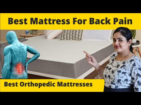 Best Orthopedic Mattress for Back Pain in India